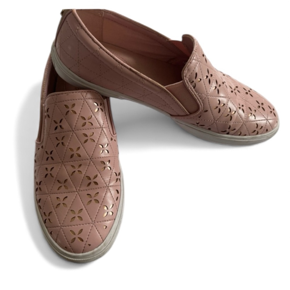MICHAEL Michael Kors Pink Rose Gold Slip-on Loafers Women’s Size 10M/40M